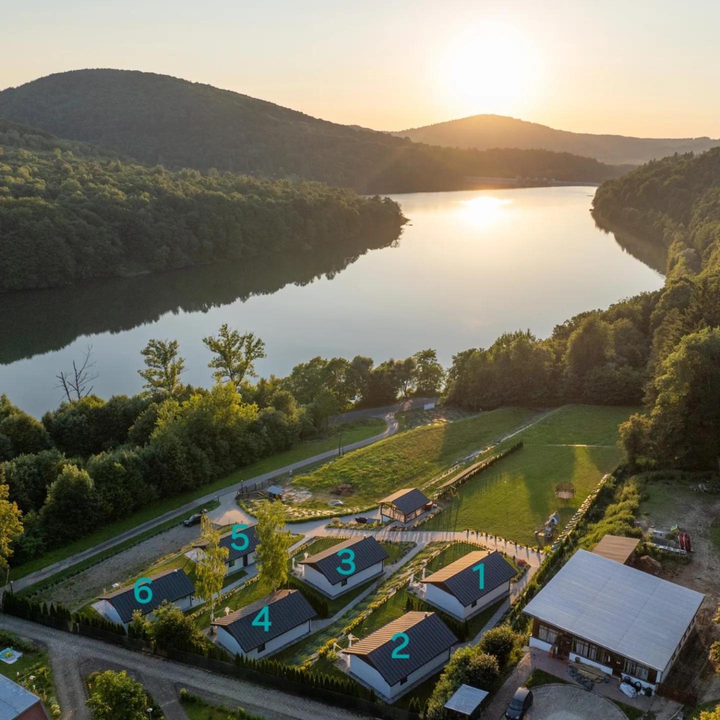 Domki Koziniec3 Na Wylacznosc Myczkowce Solina Bieszczady Esterno foto